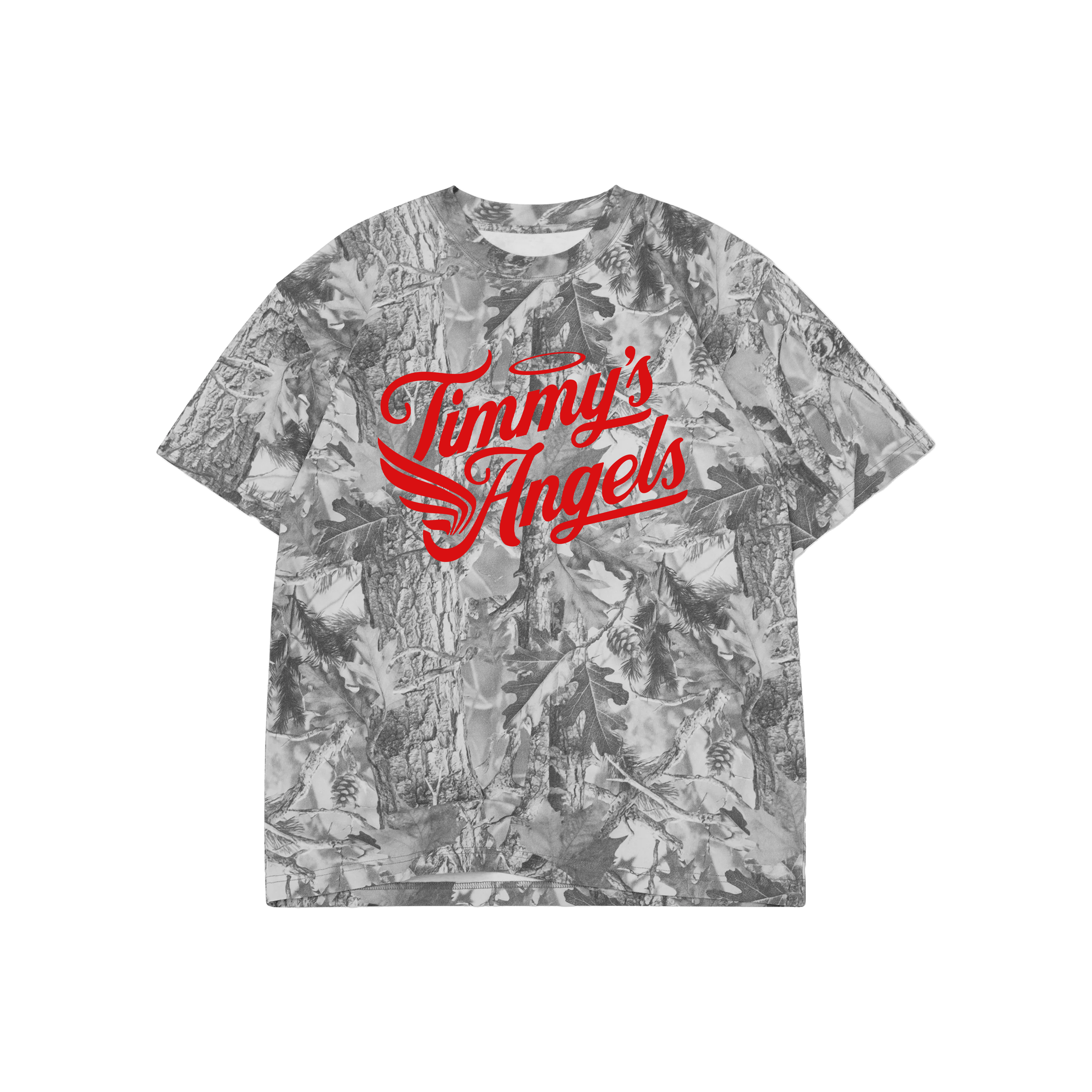 CAMO TIMMY'S ANGELS T-SHIRT