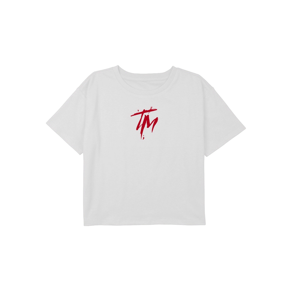 TIMMY'S ANGELS CROP TEE